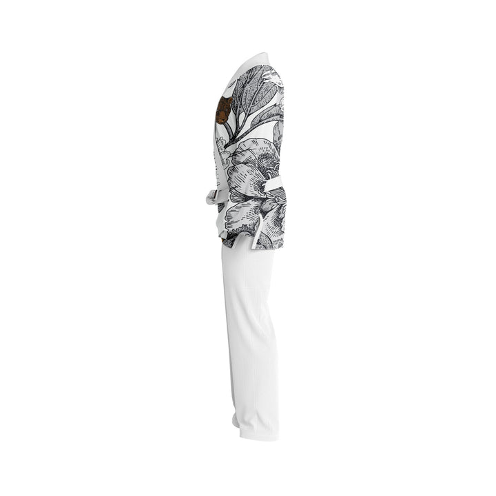 Floral Predator All Over Printed BJJ Gi - Summo Sports