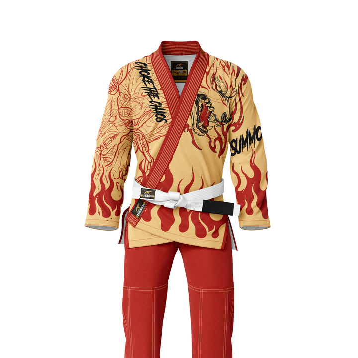 Choke The Chaos All Over Printed BJJ Gi
