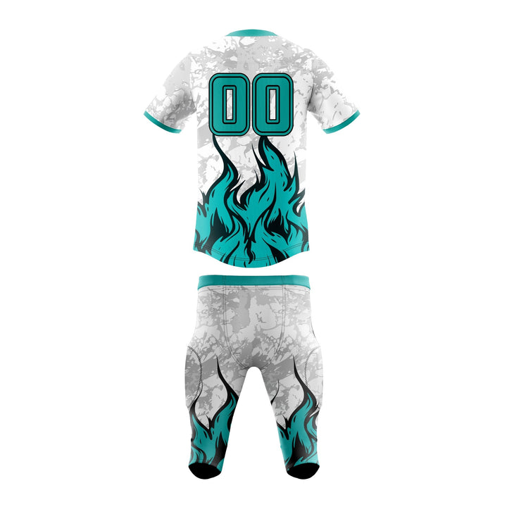 Frostfire Surge American Football Uniform - Summo Sports