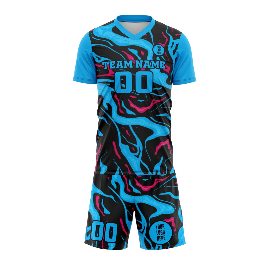 Fusion Wave Custom Soccer Uniform - Summo Sports