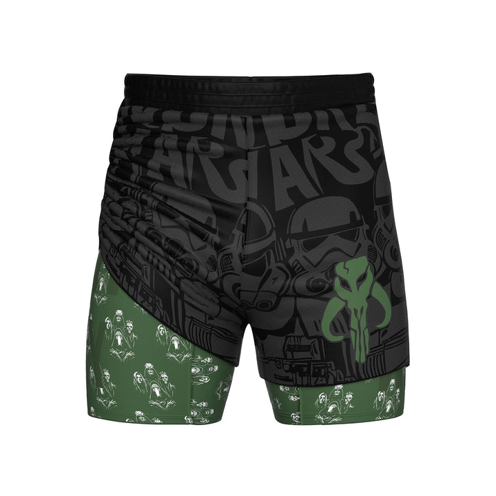 Galactic Defender 2 In One Training Shorts - Summo Sports