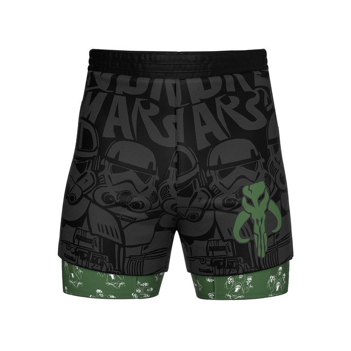 Galactic Defender 2 In One Training Shorts - Summo Sports