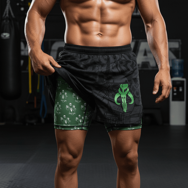 Galactic Defender 2 In One Training Shorts - Summo Sports