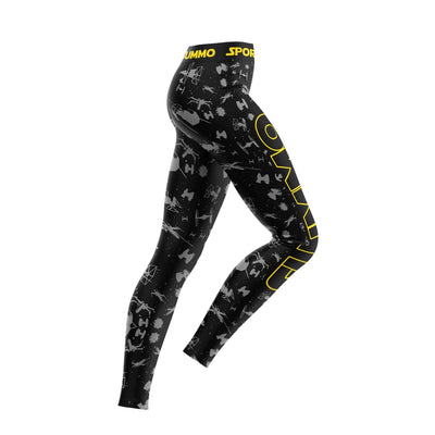 Galactic Grapplers Compression Pants for Men/Women - Summo Sports