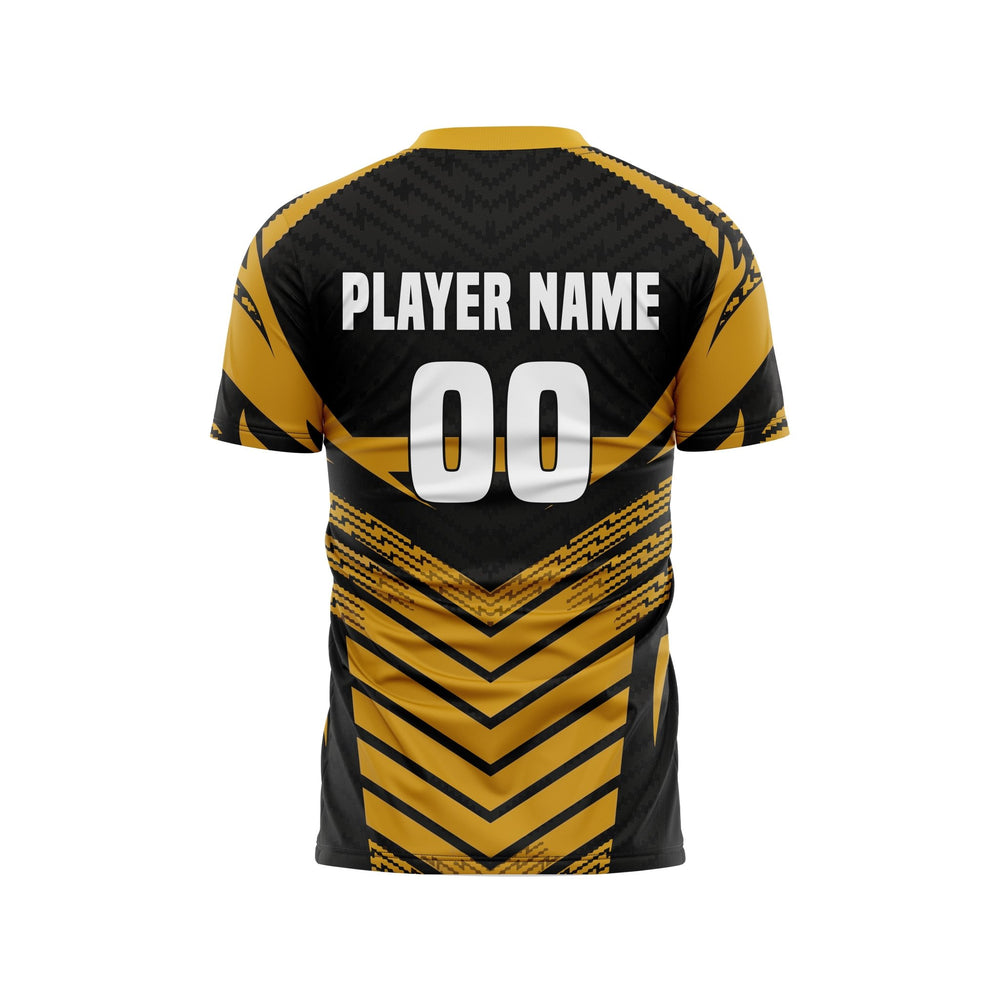 Gilded Blitz Custom Soccer Jersey - Summo Sports