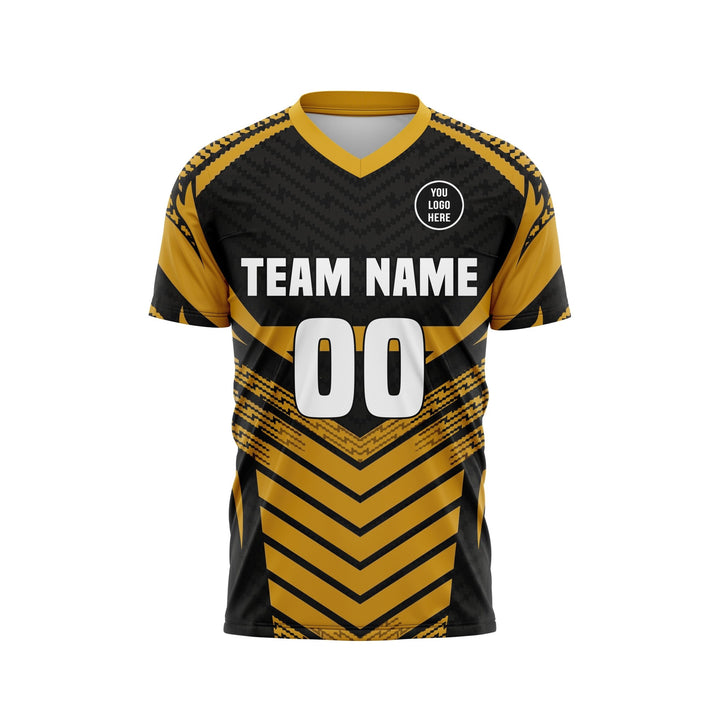 Gilded Blitz Custom Soccer Jersey - Summo Sports