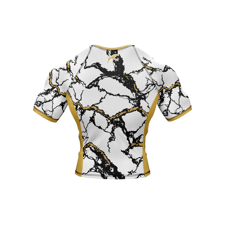 Gilded Marble Premium Bjj Rash Guard For Men/Women - Summo Sports