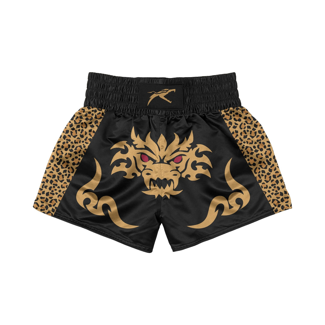 Golden Demon Muay Thai Shorts - Summo Sports