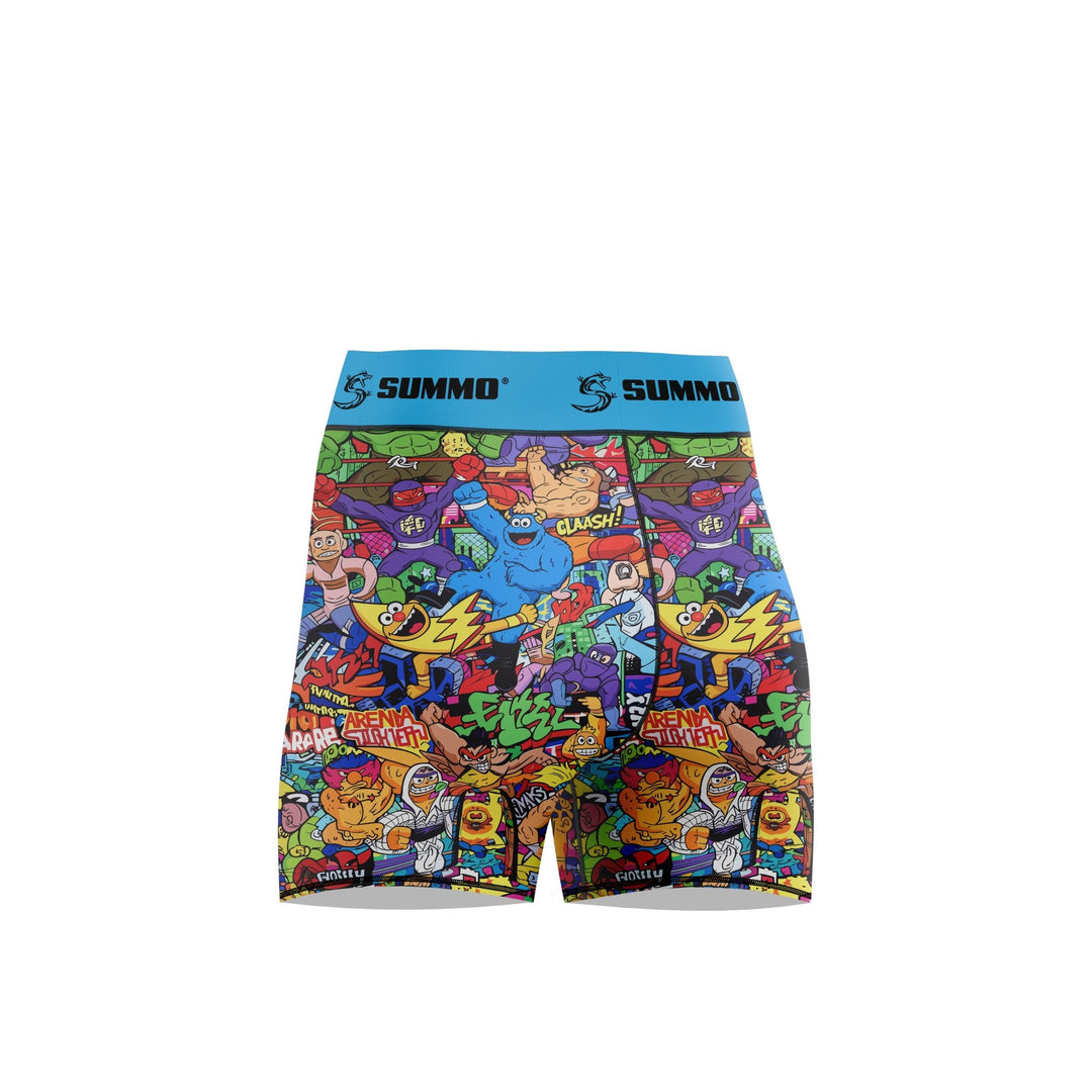 Graffle Wrestling Compression Shorts for Men/Women - Summo Sports