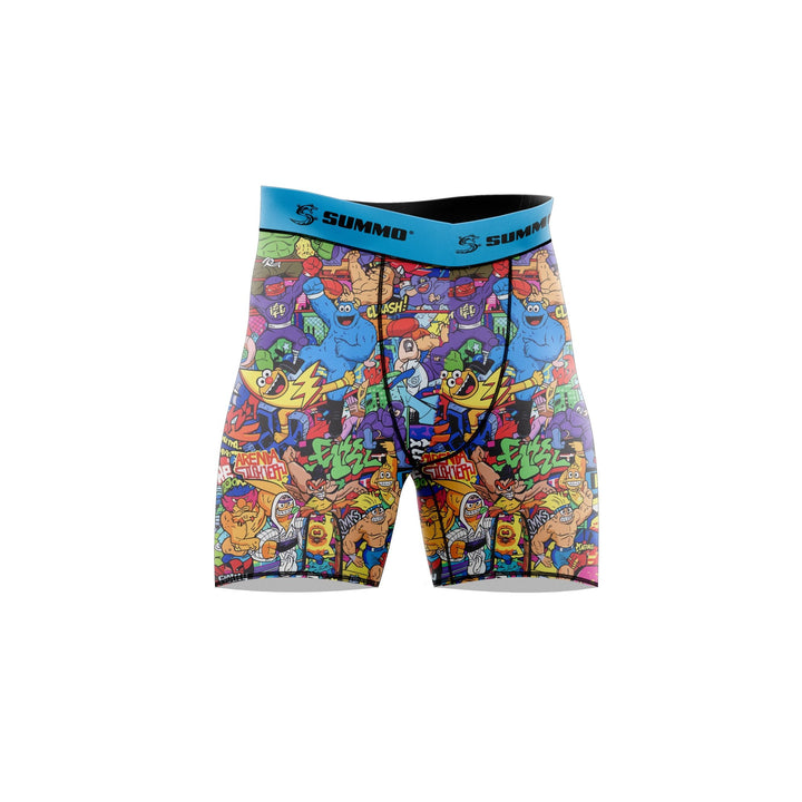 Graffle Wrestling Compression Shorts for Men/Women - Summo Sports
