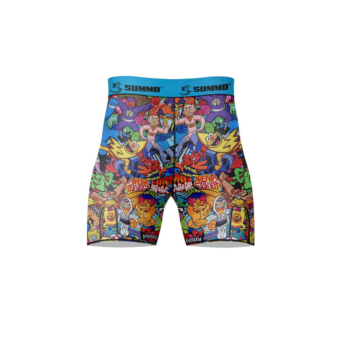 Graffle Wrestling Compression Shorts for Men/Women - Summo Sports