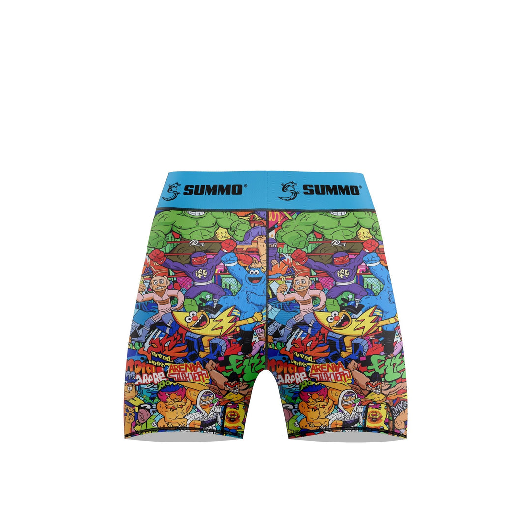 Graffle Wrestling Compression Shorts for Men/Women - Summo Sports