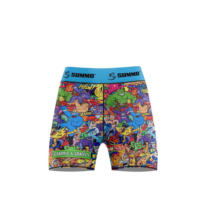 Graffle Wrestling Compression Shorts for Men/Women - Summo Sports