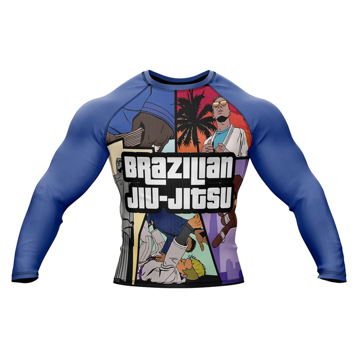 Grapple Theft Arts Premium Rash Guard For Men/Women - Summo Sports