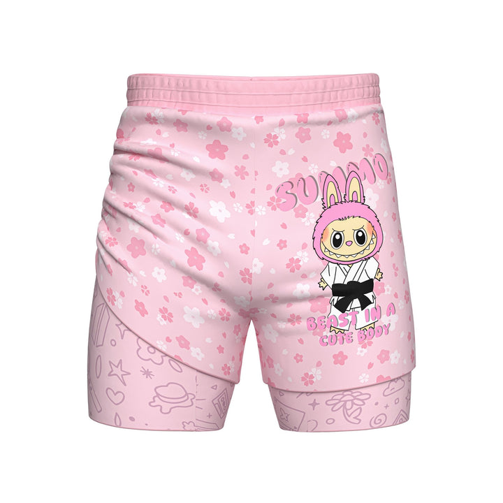 Grapplubu 2 In One Training Shorts - Summo Sports