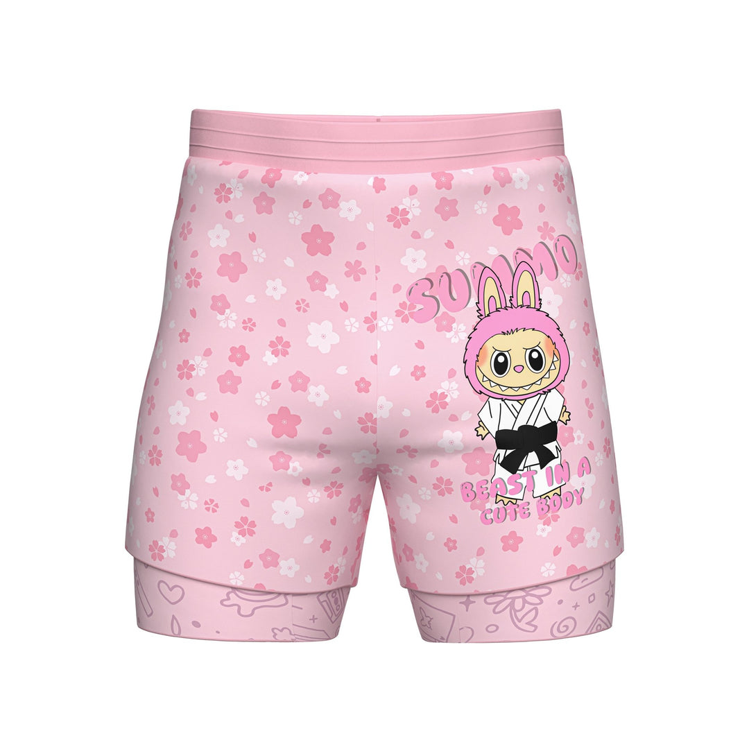 Grapplubu 2 In One Training Shorts - Summo Sports