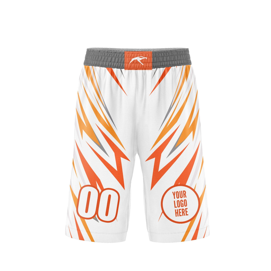 Green Flash Custom Basketball Shorts - Summo Sports