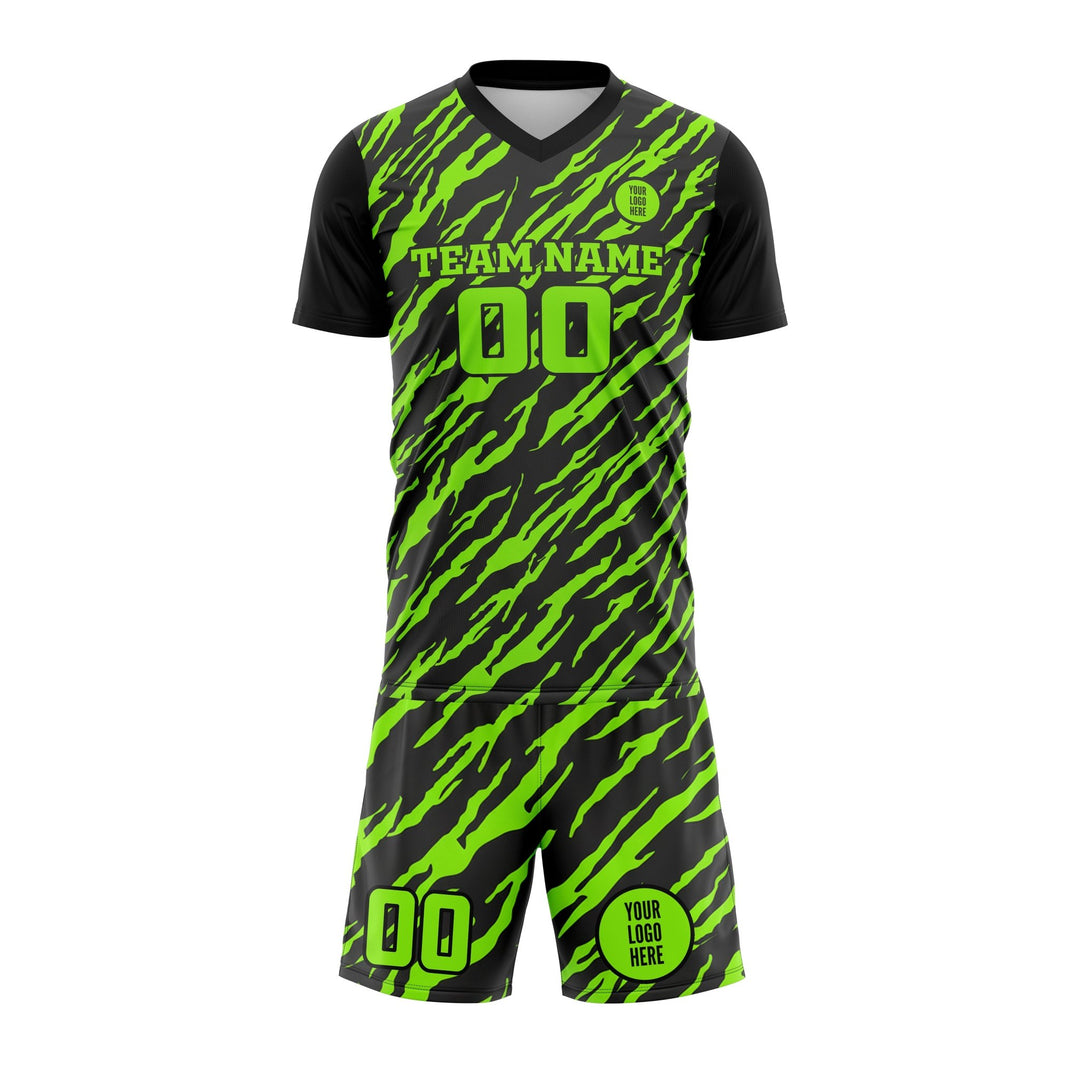 Green Striker Custom Soccer Uniform - Summo Sports