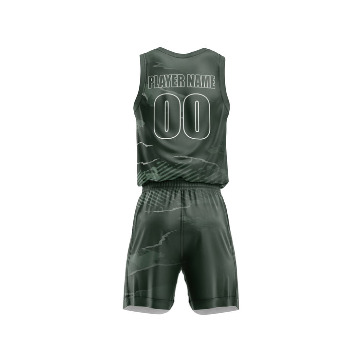 Grey Phantom Custom Basketball Uniform - Summo Sports