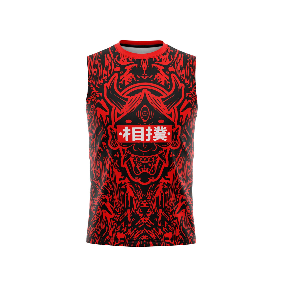 Hannya Mask Premium Bjj Rash Guard For Men/Women - Summo Sports