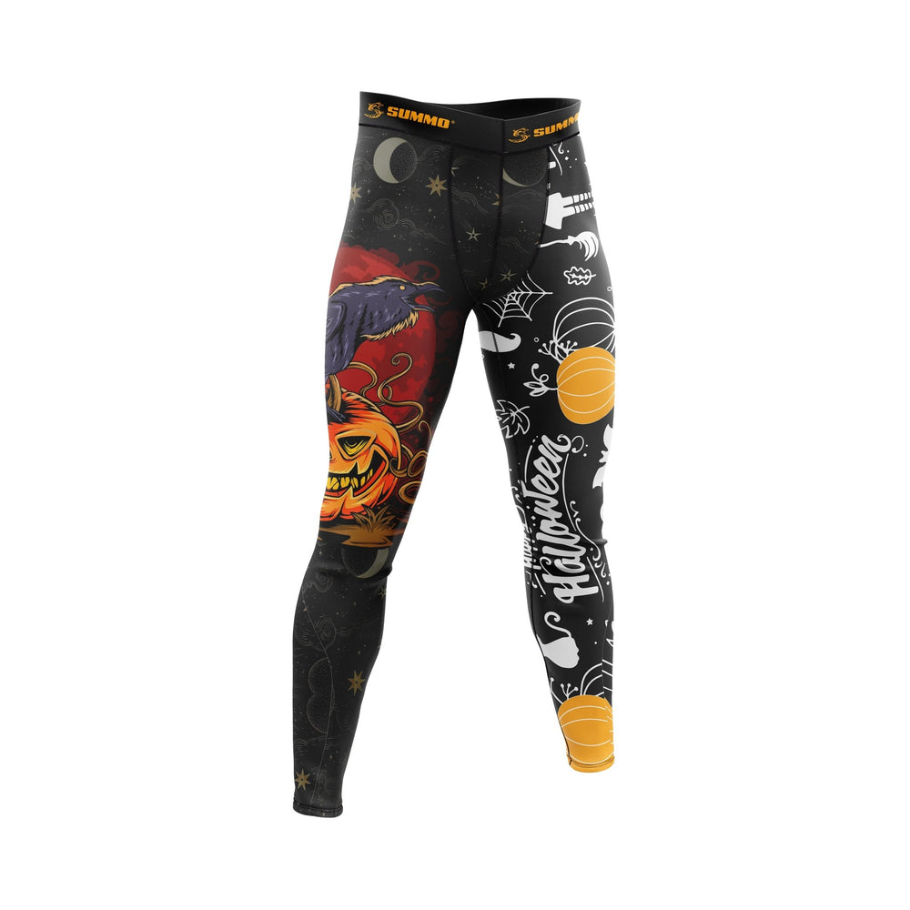 Haunted Crow Compression Pants for Men/Women - Summo Sports