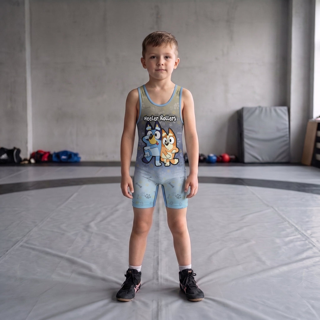 Heeler Rollers Premium Singlet - Summo Sports