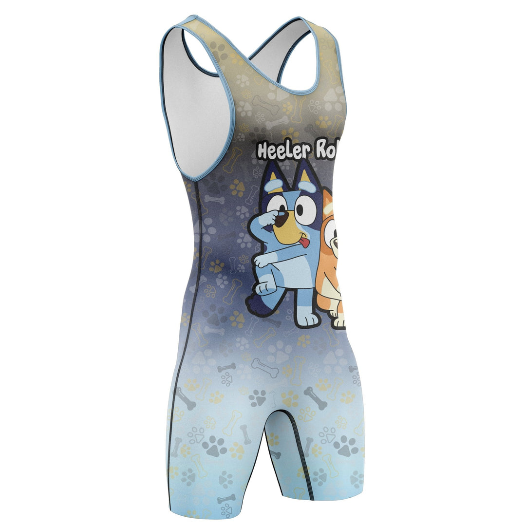 Heeler Rollers Premium Wrestling & BJJ Singlet - Summo Sports