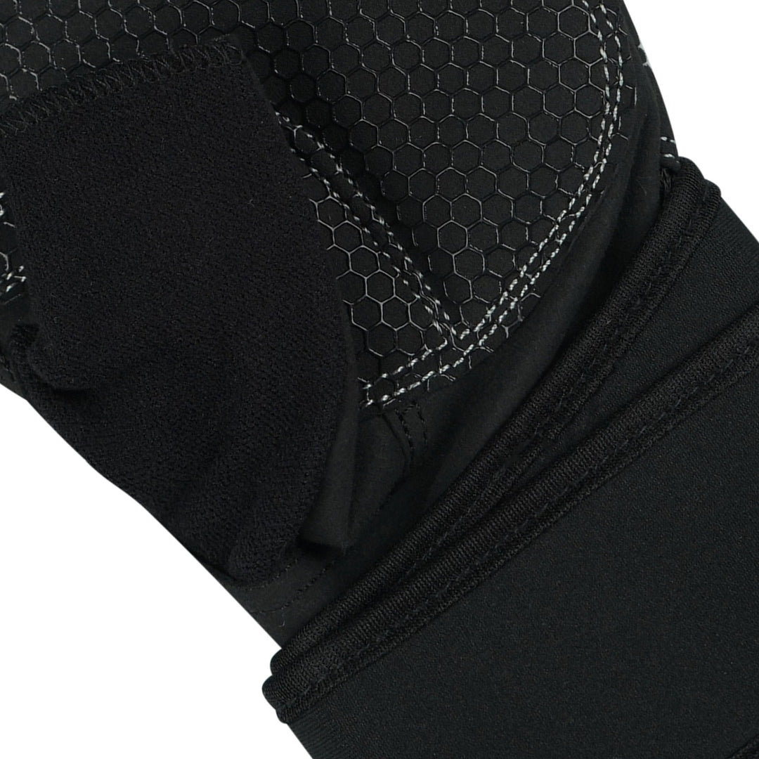 Hex - Grip Vented Black Weightlifting Gloves - Summo Sports
