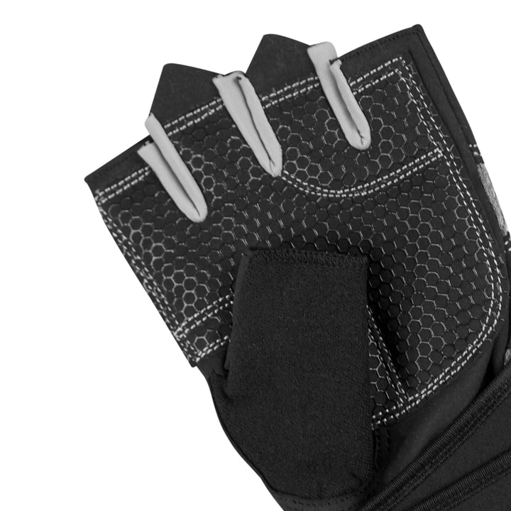 Hex - Grip Vented Grey Weightlifting Gloves - Summo Sports
