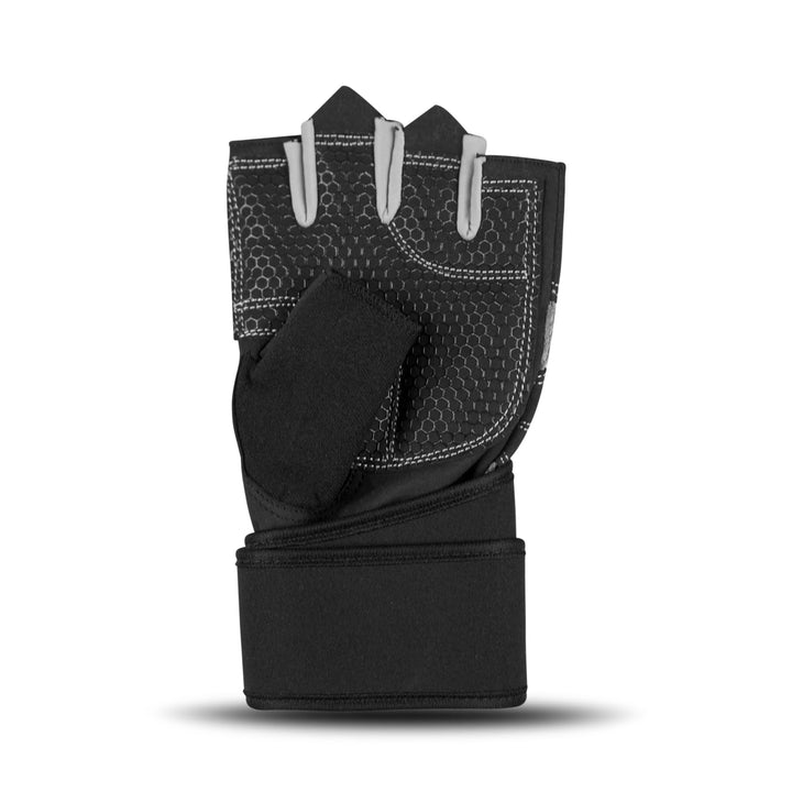 Hex - Grip Vented Grey Weightlifting Gloves - Summo Sports