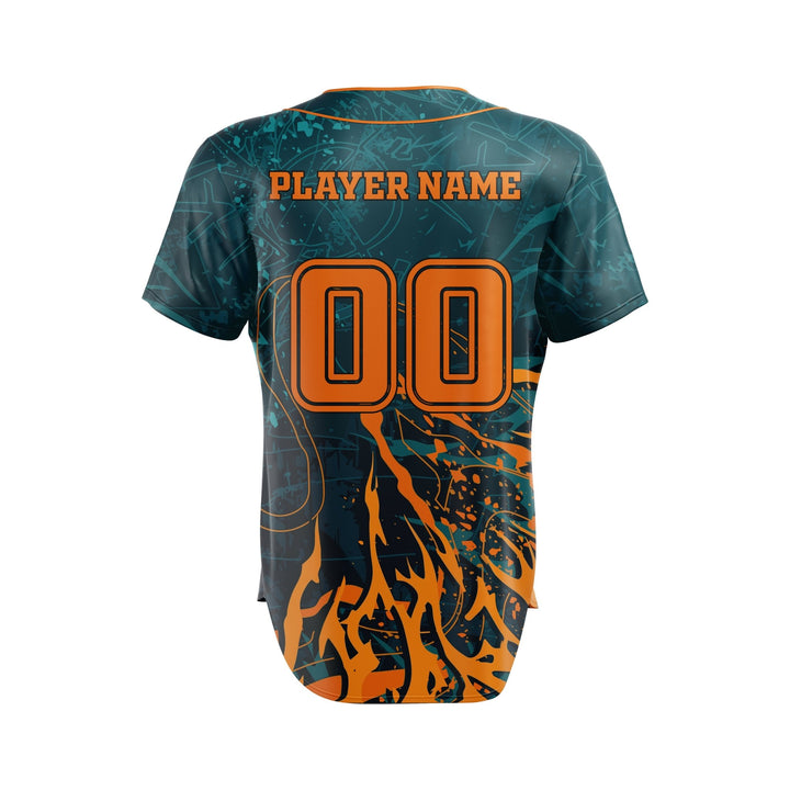 Hydro Spark Custom Baseball Jersey - Summo Sports