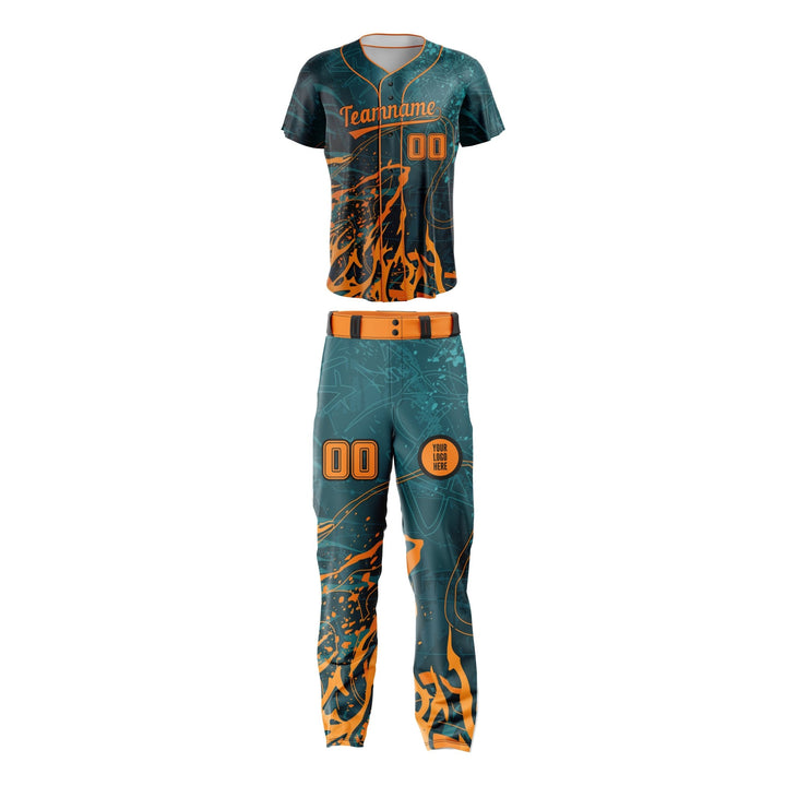 Hydro Spark Custom Baseball Uniform - Summo Sports