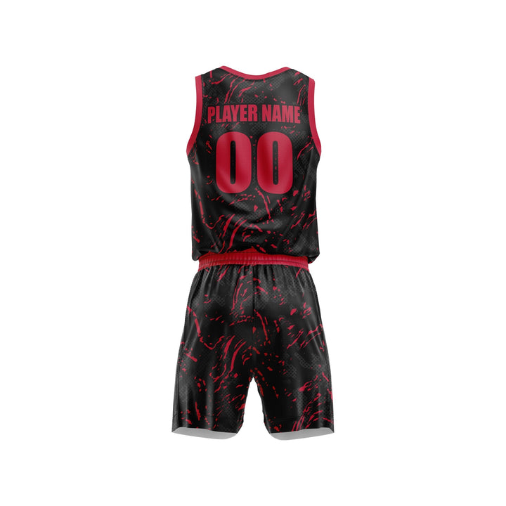 Infernal Ash Custom Basketball Uniform - Summo Sports