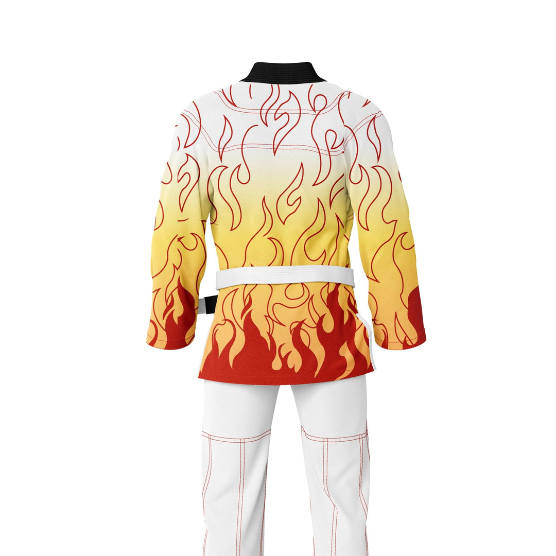 Inferno Blaze All Over Printed BJJ Gi - Summo Sports