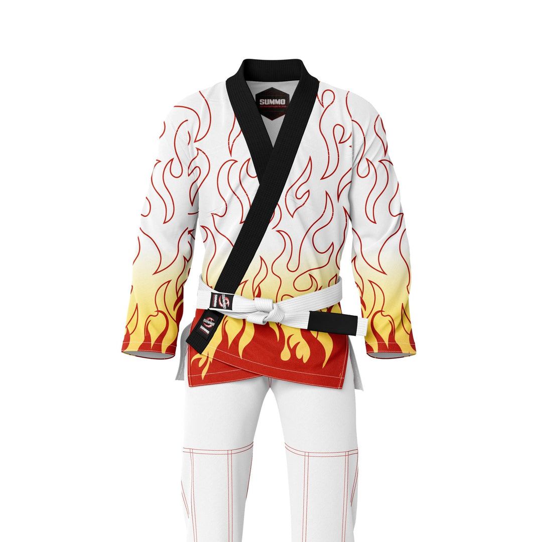 Inferno Blaze All Over Printed BJJ Gi - Summo Sports