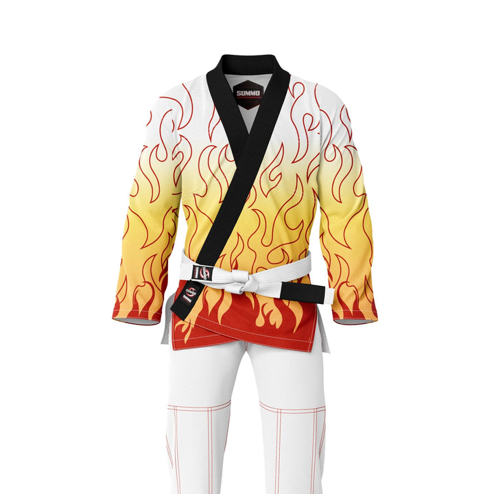 Inferno Blaze All Over Printed BJJ Gi - Summo Sports