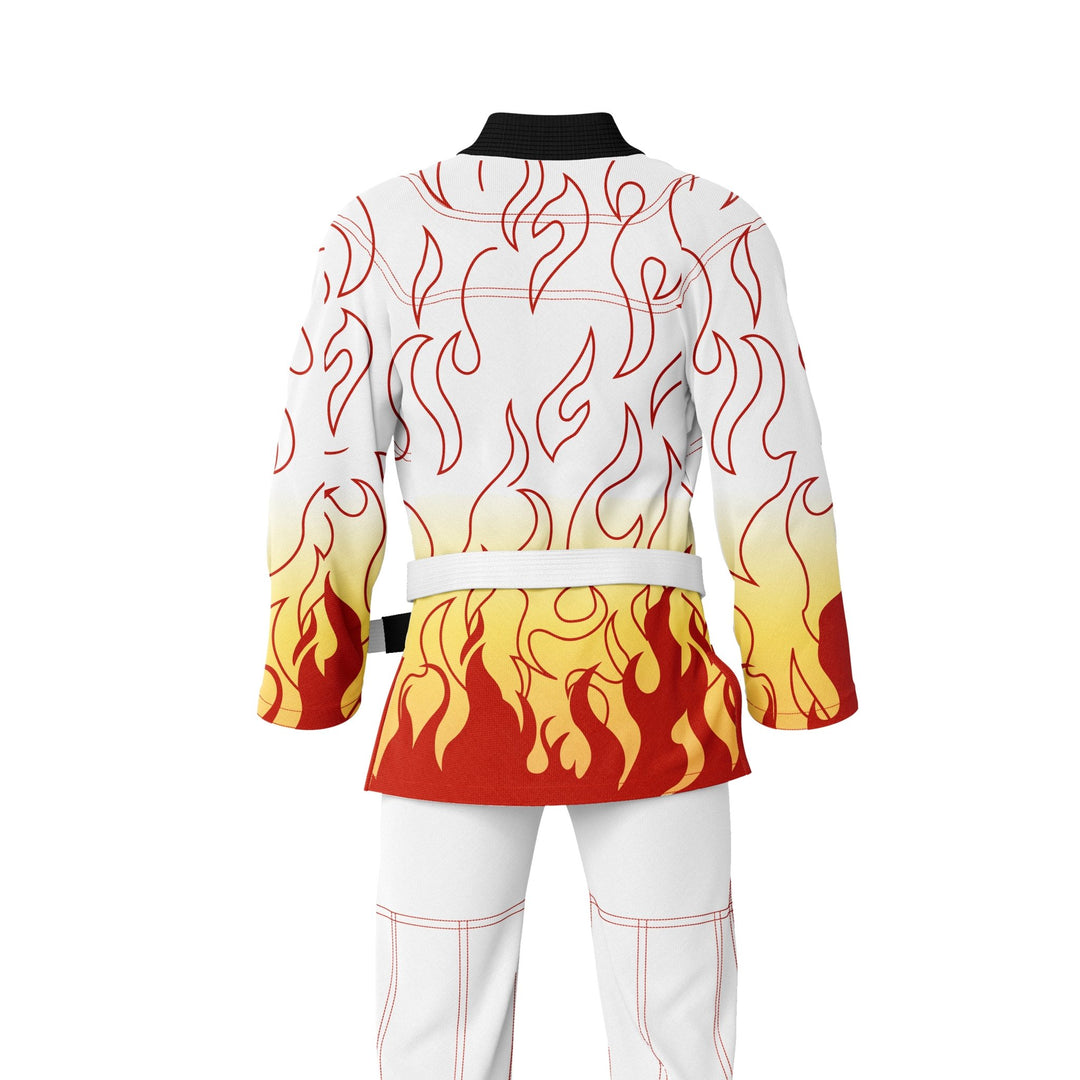 Inferno Blaze All Over Printed BJJ Gi - Summo Sports