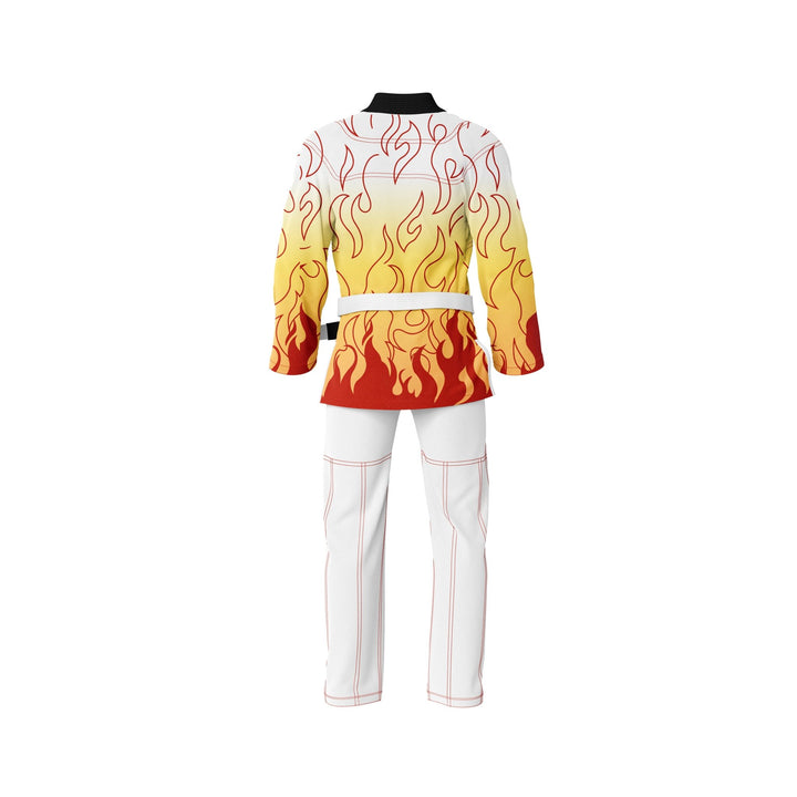 Inferno Blaze All Over Printed BJJ Gi - Summo Sports