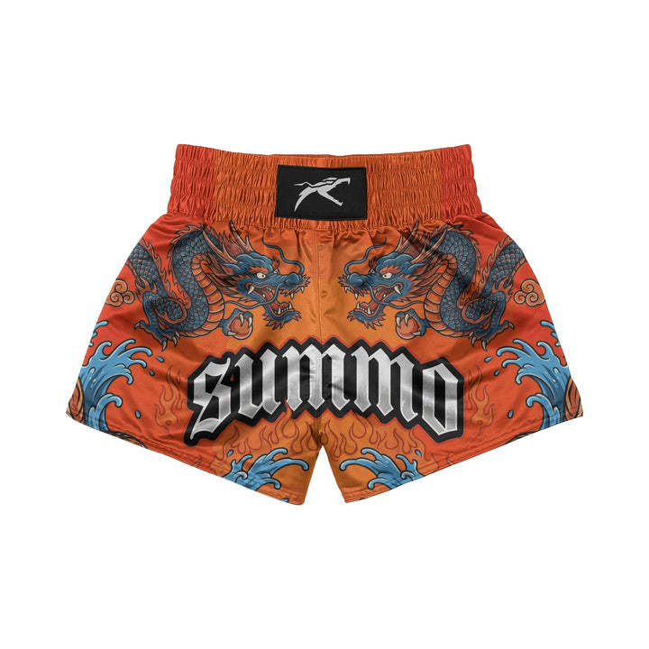 Inferno Dragon Muay Thai Shorts - Summo Sports