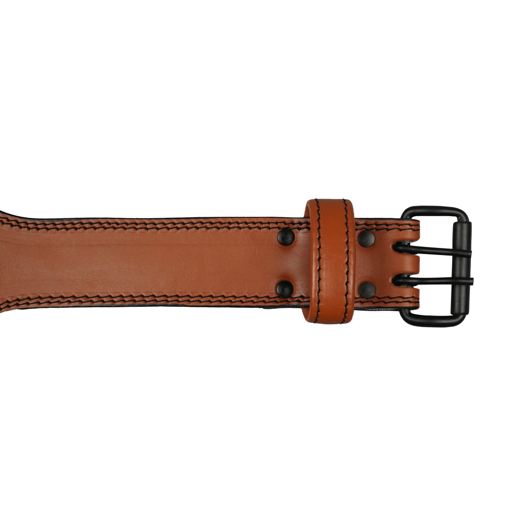 Ironhide Double Prong Leather Weightlifting Belt - Summo Sports