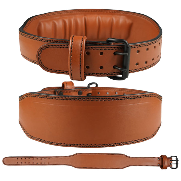 Ironhide Double Prong Leather Weightlifting Belt - Summo Sports