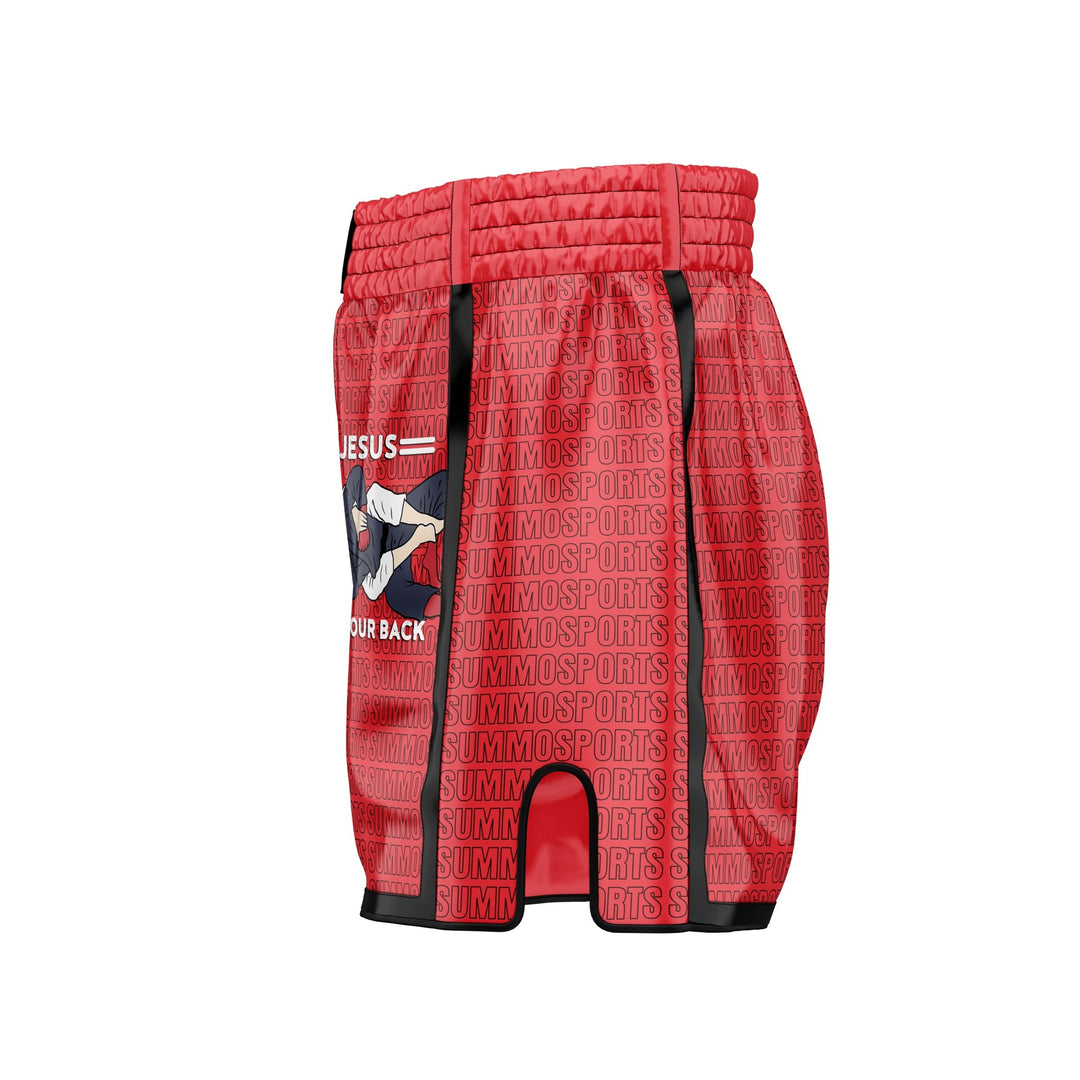 Jesus Muay Thai Shorts - Summo Sports