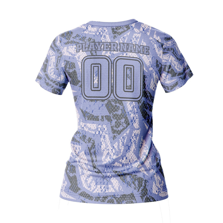 Lavender Scale Custom Volleyball Jersey - Summo Sports