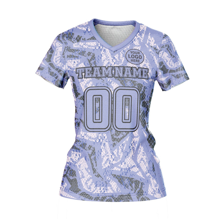 Lavender Scale Custom Volleyball Jersey - Summo Sports