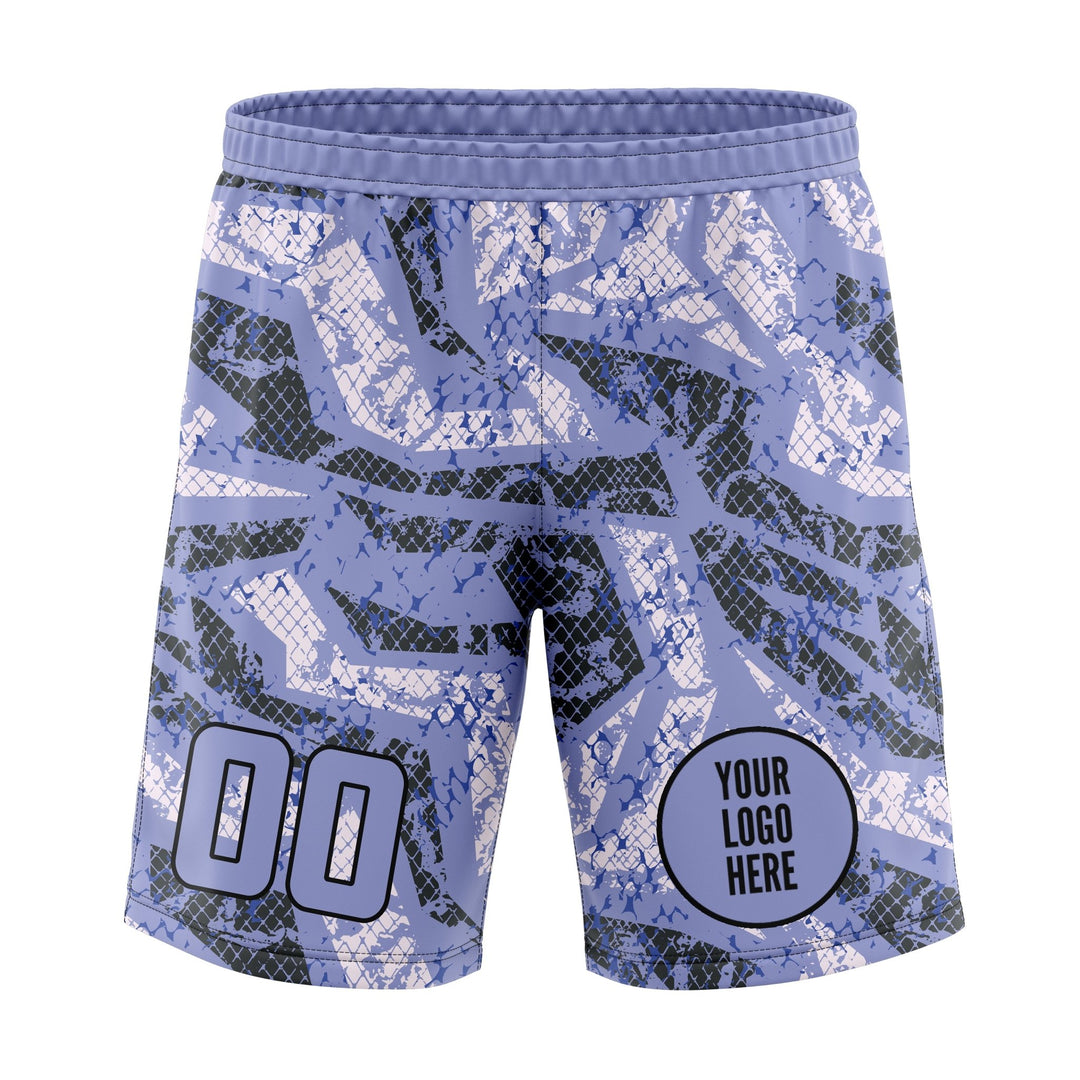 Lavender Scale Custom Volleyball Shorts - Summo Sports