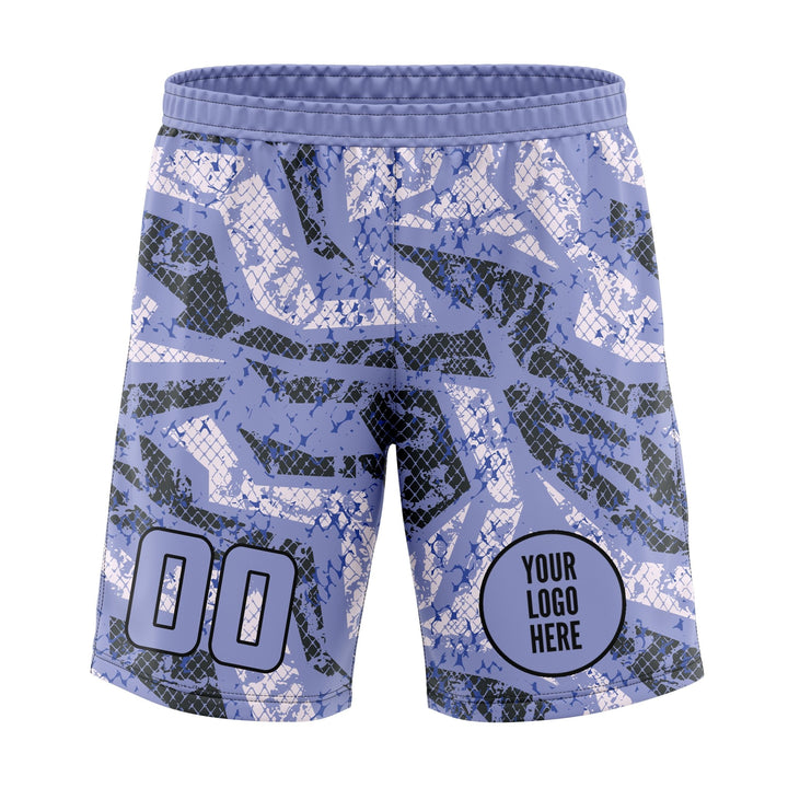 Lavender Scale Custom Volleyball Shorts - Summo Sports