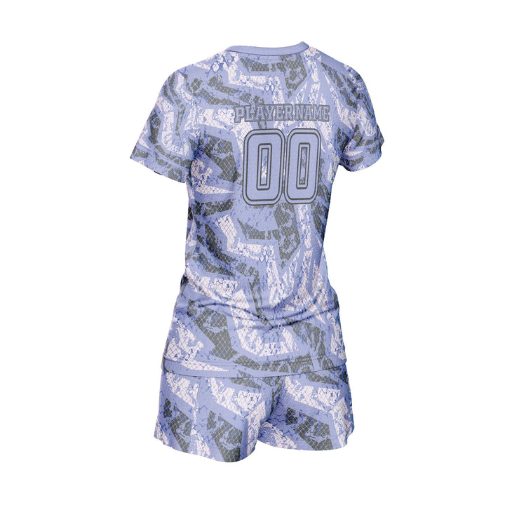 Lavender Scale Custom Volleyball Uniform - Summo Sports