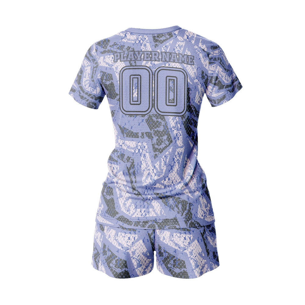 Lavender Scale Custom Volleyball Uniform - Summo Sports