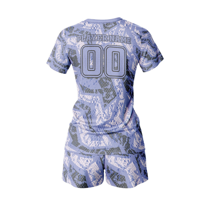 Lavender Scale Custom Volleyball Uniform - Summo Sports