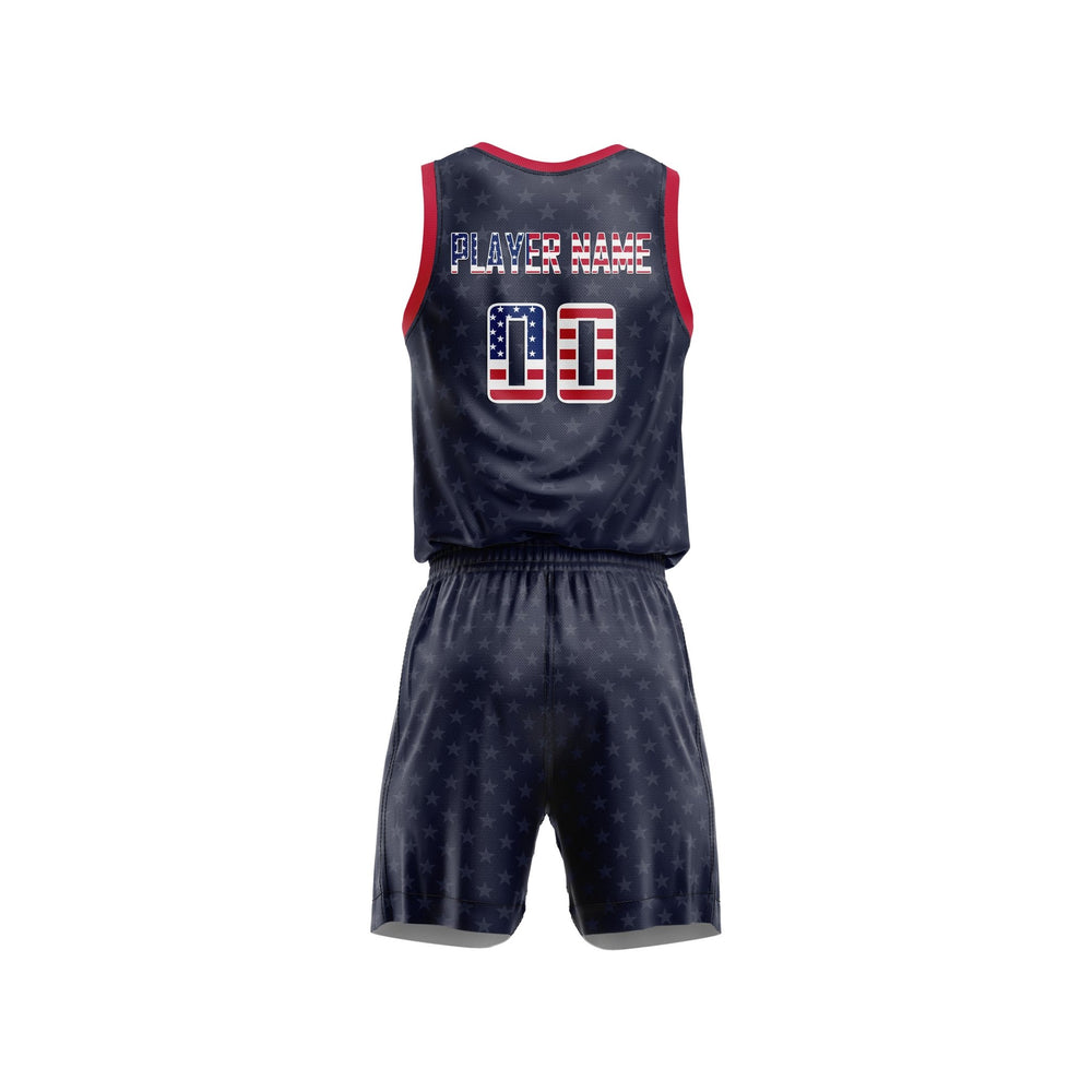 Liberty Star Custom Basketball Uniform - Summo Sports